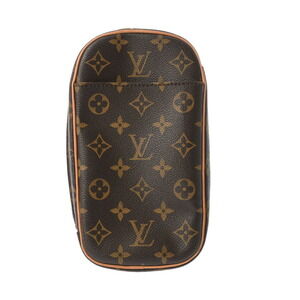 Louis Vuitton Monogram Canvas Pochette Ganju Brown Body Bag